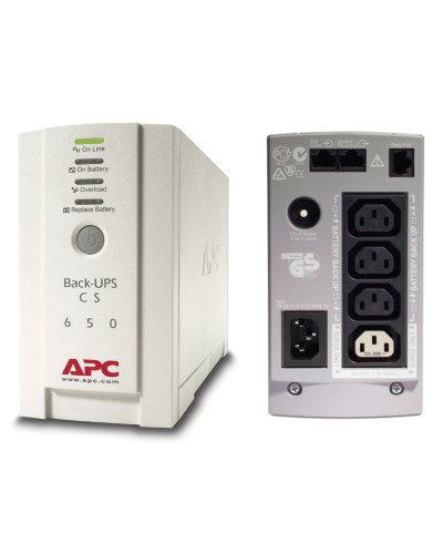 BK650EI APC Back-UPS 650 ВА. Источник бесперебойного питания. APC в Самаре
