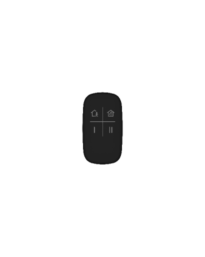 DS-PKF1-WE (цв. черный). Брелок 4-х кнопочный с обратной связью. AX PRO Hikvision в Самаре