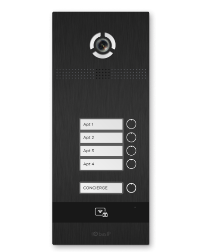 BI-04FB BLACK. Вызывная панель IP-домофона. BAS-IP в Самаре