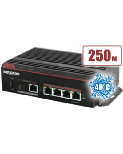 STP-411HP. Коммутатор 4-портовый. Beward в Самаре
