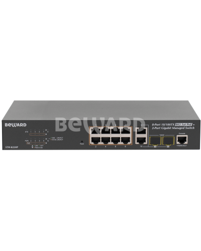 STW-822HP. Коммутатор 8-портовый. Beward в Самаре