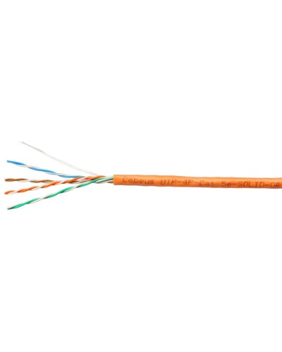 UTP-4P-Cat.5e-SOLID-OR (7253c). Кабель «витая пара» (LAN) для структурированных систем связи. CABEUS в Самаре