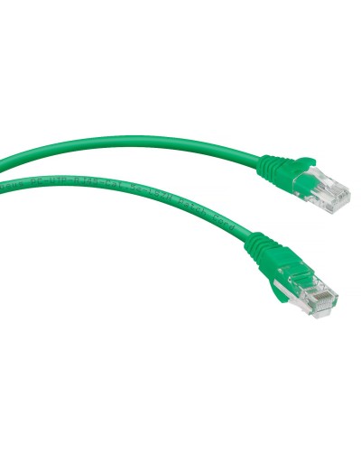 PC-UTP-RJ45-Cat.5e-0.15m-GN-LSZH (9502c), зелёный. Патч-корд медный. CABEUS в Самаре