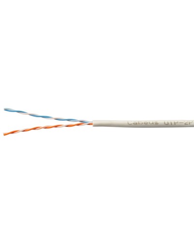 UTP-2P-Cat.5e-SOLID-LSZH-GY-LIGHT-500 (11079c). Кабель «витая пара» (LAN) для структурированных систем связи. CABEUS в Самаре