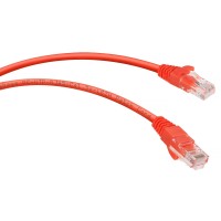 PC-UTP-RJ45-Cat.5e-0.15m-RD-LSZH (9510c), красный. Патч-корд медный. CABEUS