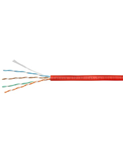 UTP-4P-Cat.5e-SOLID-LSZH-RD (9778c). Кабель «витая пара» (LAN) для структурированных систем связи. CABEUS в Самаре