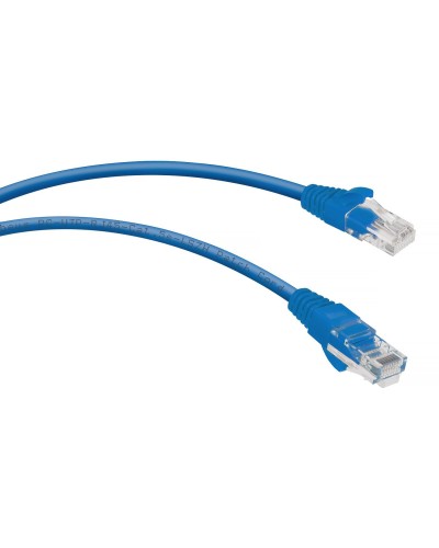 PC-UTP-RJ45-Cat.5e-0.3m-BL-LSZH (9527c), синий. Патч-корд медный. CABEUS в Самаре