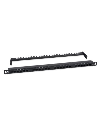 PLHD-24-Cat.5e-Dual-180-0,5U (9663c): Патч-панель 19" в Самаре