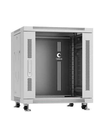 SH-05C-12U60/60 (7645c). Шкаф телекоммуникационный 19 напольный 12U. CABEUS в Самаре