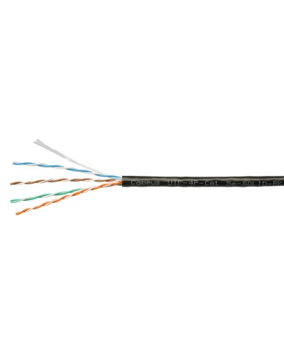UTP-4P-Cat.5e-SOLID-LSZH-BK-100 (9781c-5). Кабель «витая пара» (LAN) для структурированных систем связи. CABEUS в Самаре