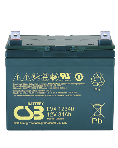 CSB EVX 12340. Аккумулятор герметичный свинцово-кислотный. CSB в Самаре