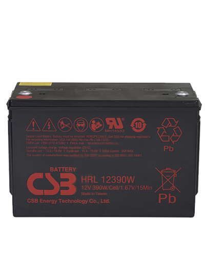 CSB HRL 12390W. Аккумулятор герметичный свинцово-кислотный. CSB в Самаре