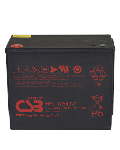 CSB HRL 12540W FR. Аккумулятор герметичный свинцово-кислотный. CSB в Самаре