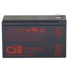 CSB UPS 12580. Аккумулятор герметичный свинцово-кислотный. CSB
