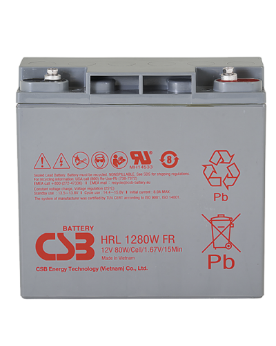 CSB HRL 12280W FR. Аккумулятор герметичный свинцово-кислотный. CSB в Самаре