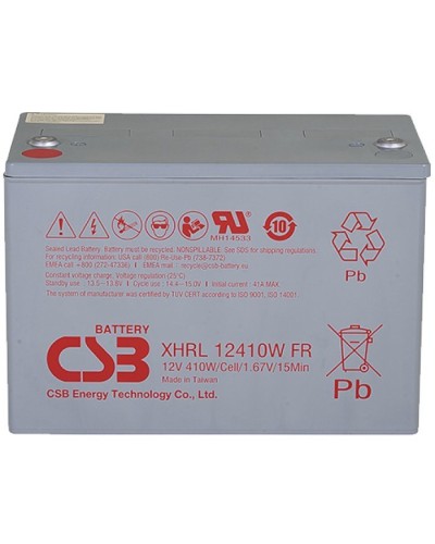 CSB XHRL 12410W FR. Аккумулятор герметичный свинцово-кислотный. CSB в Самаре