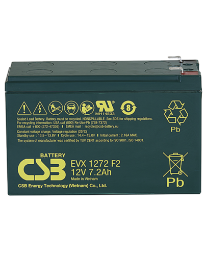 CSB EVX 1272. Аккумулятор герметичный свинцово-кислотный. CSB в Самаре
