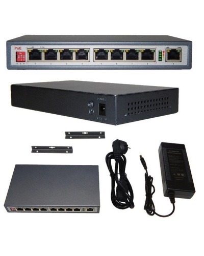 CO-SWP9C. Коммутатор 8-портовый  Gigabit Ethernet с PoE. ComOnyx в Самаре