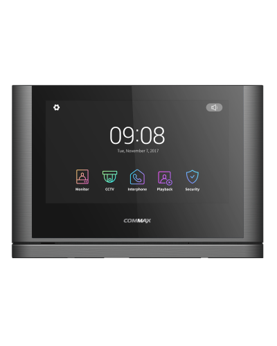 CDV-1024MA (светлое серебро) Black Smog. Монитор видеодомофона цветной. Commax в Самаре