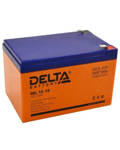 Delta GEL 12-15. Аккумулятор герметичный свинцово-кислотный. Delta в Самаре