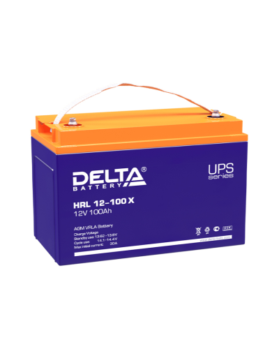 Delta HRL 12-100 X. Аккумулятор герметичный свинцово-кислотный. Delta в Самаре