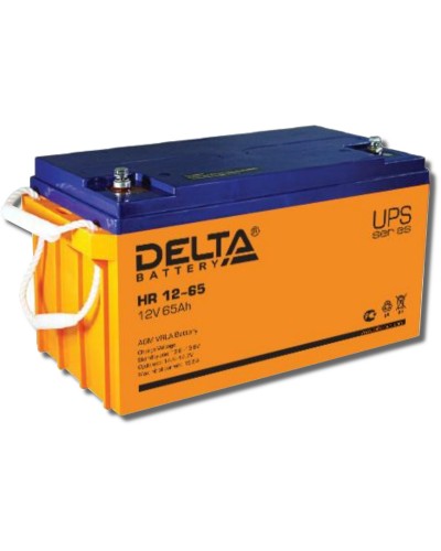 Delta HR 12-65. Аккумулятор герметичный свинцово-кислотный. Delta в Самаре