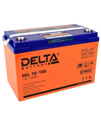 Delta GEL 12-100. Аккумулятор герметичный свинцово-кислотный. Delta в Самаре