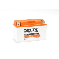 Delta CT 1208. Аккумулятор герметичный свинцово-кислотный стартерный. Delta