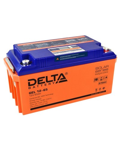 Delta GEL 12-65. Аккумулятор герметичный свинцово-кислотный. Delta в Самаре
