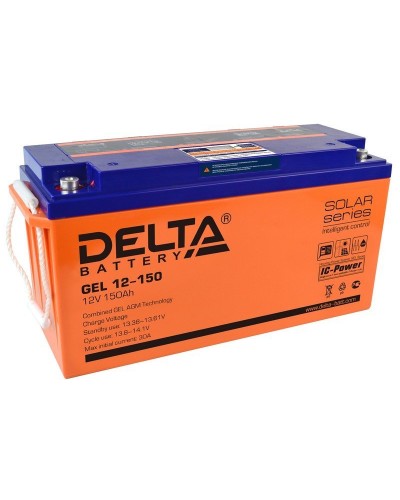 Delta GEL 12-150. Аккумулятор герметичный свинцово-кислотный. Delta в Самаре