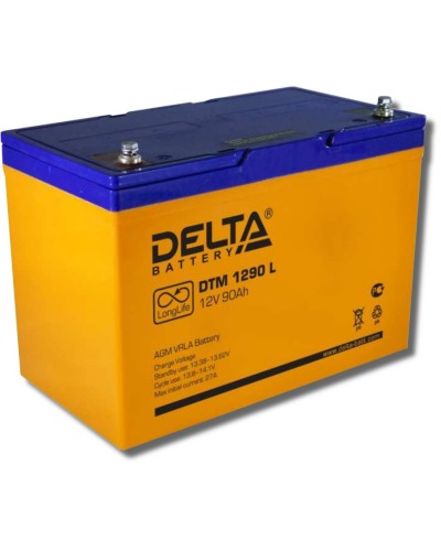 Delta DTM 1290 L. Аккумулятор герметичный свинцово-кислотный. Delta в Самаре