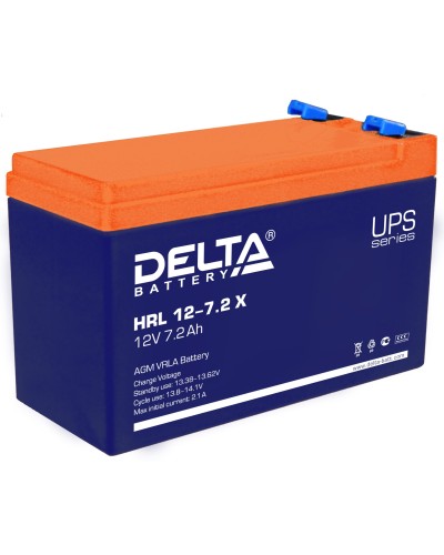 Delta HRL 12-7.2 X. Аккумулятор герметичный свинцово-кислотный. Delta в Самаре