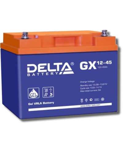 Delta GX 12-45. Аккумулятор герметичный свинцово-кислотный. Delta в Самаре