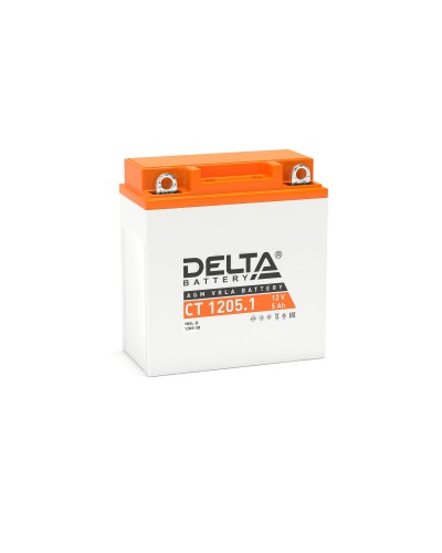 Delta CT 1205.1. Аккумулятор герметичный свинцово-кислотный стартерный. Delta в Самаре