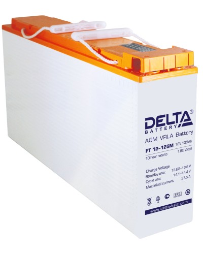 Delta FT 12-125 M. Аккумулятор герметичный свинцово-кислотный. Delta в Самаре