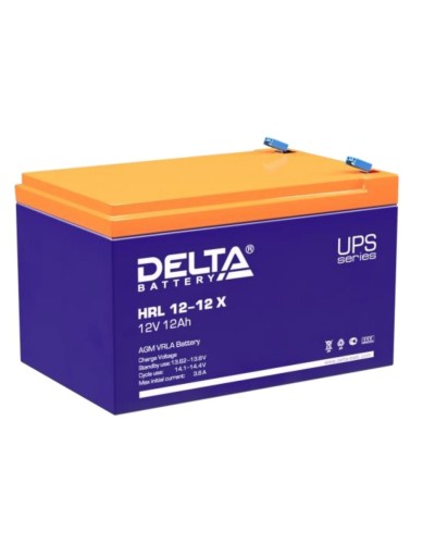 Delta HRL 12-12 X. Аккумулятор герметичный свинцово-кислотный. Delta в Самаре
