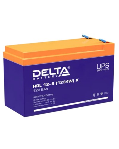 Delta HRL 12-9 X (1234W). Аккумулятор герметичный свинцово-кислотный. Delta в Самаре