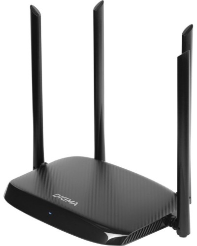 DWR-AC1201 AC1200 10/100BASE-TX черный. Роутер беспроводной. Digma в Самаре