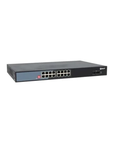 TSX-U-2GX/SFP-16GTP-R. Промышленный неуправляемый коммутатор. EKF в Самаре