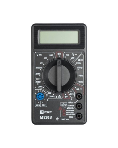 Мультиметр цифровой M830B Master (In-180701-bm830B). Мультиметр цифровой. EKF в Самаре