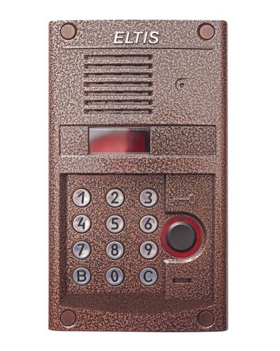 DP300-RDC24 (медь). Блок вызова домофона. ELTIS в Самаре