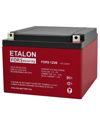 ETALON FORS 1226. Аккумулятор герметичный свинцово-кислотный. ETALON в Самаре
