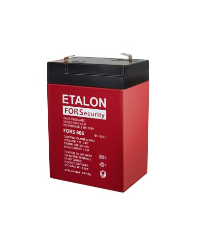 ETALON FORS 606. Аккумулятор герметичный свинцово-кислотный. ETALON в Самаре