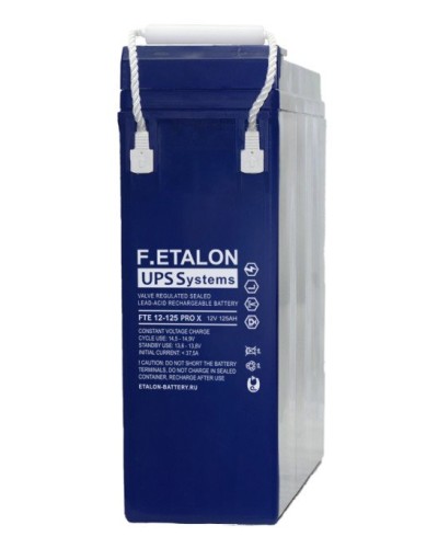 F.ETALON FTE 12-125 PRO X. Аккумулятор герметичный свинцово-кислотный. ETALON в Самаре