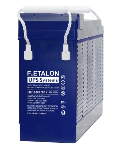 F.ETALON FTE 12-100 PRO X. Аккумулятор герметичный свинцово-кислотный. ETALON в Самаре