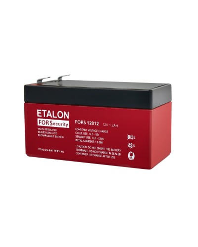 ETALON FORS 12012. Аккумулятор герметичный свинцово-кислотный. ETALON в Самаре