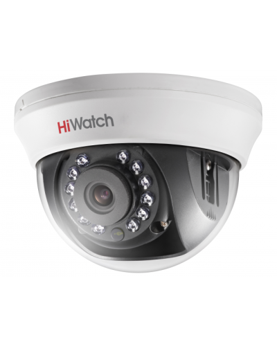 DS-T201(B) (2.8мм). Бюджетная видеокамера мультиформатная купольная. HiWatch в Самаре