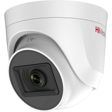 HDC-T020-P(B)(2.8mm). Бюджетная видеокамера мультиформатная купольная. HiWatch Ecoline