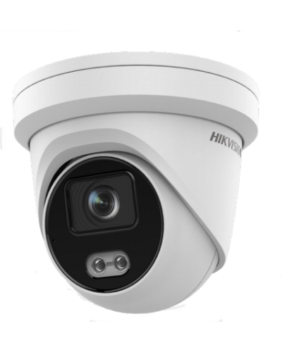 DS-2CD2327G2-LU(2.8mm). Профессиональная видеокамера IP купольная. Hikvision в Самаре