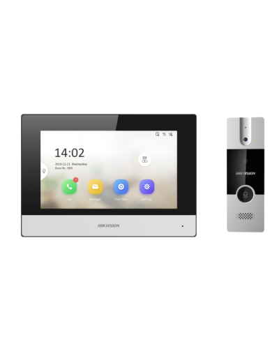 DS-KIS302-P. Комплект IP видеодомофона. Hikvision в Самаре
